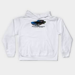 1964 Ford Thunderbird 2 Door Hardtop Kids Hoodie